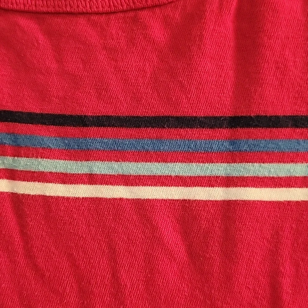Childrens place red striped tee shirt XXL